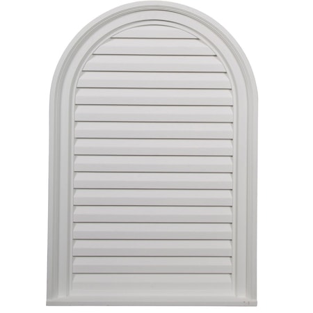 Ekena Millwork Cathedral Urethane Gable Vent Louver, Non-Functional, 22"W x 30"H GVCA22X30D